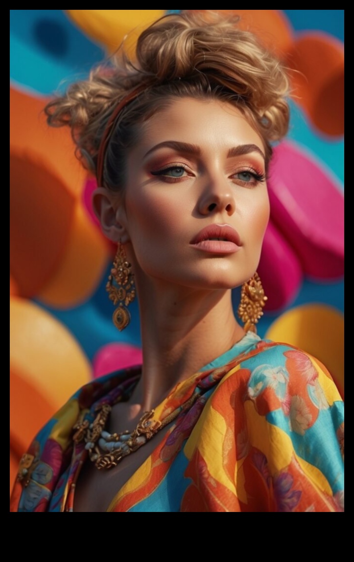 Drosmīgs un jaukts: gradientu krāsu valdzinājums Glam aplauzuma stilos