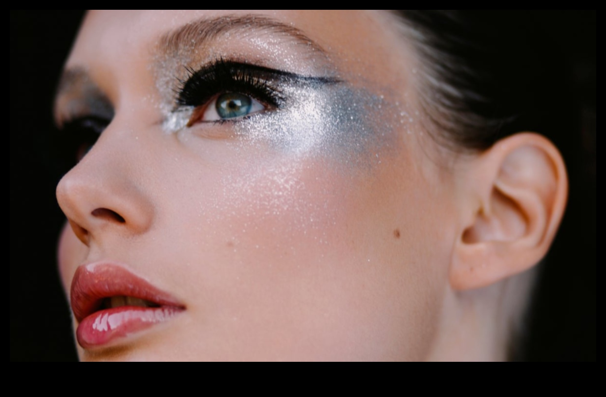 Glam Meets Tech: Futūristisku ietekmju izpēte krāšņos grima stilos