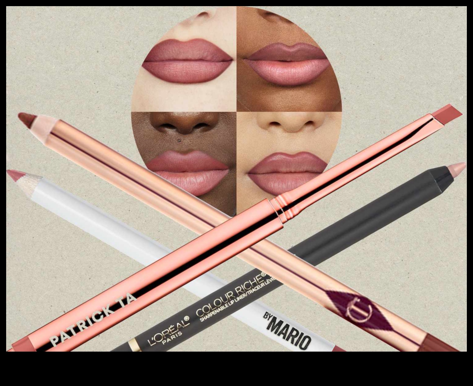 Krāsainas kontūras: eksperimentējiet ar unikālām lūpu kontūrzīmuļa nokrāsām