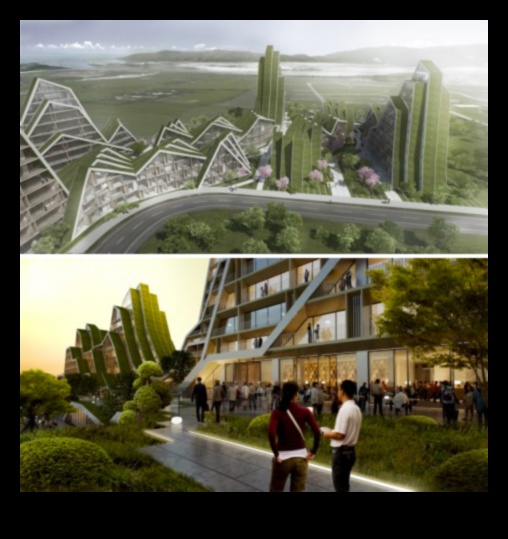 Kā mainās arhitektūras stili, reaģējot uz dažādām ainavām?