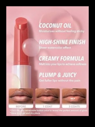 Augsta mirdzuma maģija: glancētas virsmas iegūšana ar gludiem un nelipīgiem lūpu spīdumiem