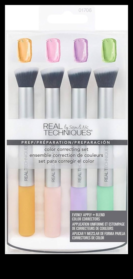 Rīku loma krāsu korekcijā: otas, kas maina