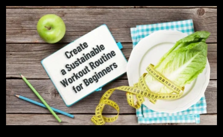 Ilgtspējīgu vingrojumu rutīnas izveidošana saistībā ar diētu