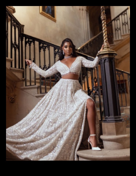 Futūristiskā nojauta: Elegance no jauna definēta mūsdienu līgavas modei