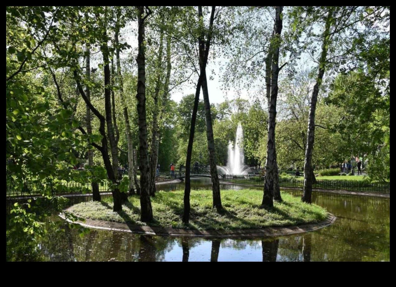 Pilsētas oāzes: parki un dārzi starp betona džungļiem