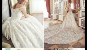 Fantāzija uz visiem laikiem: Princeses kāzu kleitu brīnumi