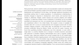 Shores in Focus II: no jauna atklājiet piekrastes un krasta līnijas brīnumus