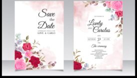 Mīlestības prelūdija: personalizēti kāzu ielūgumi