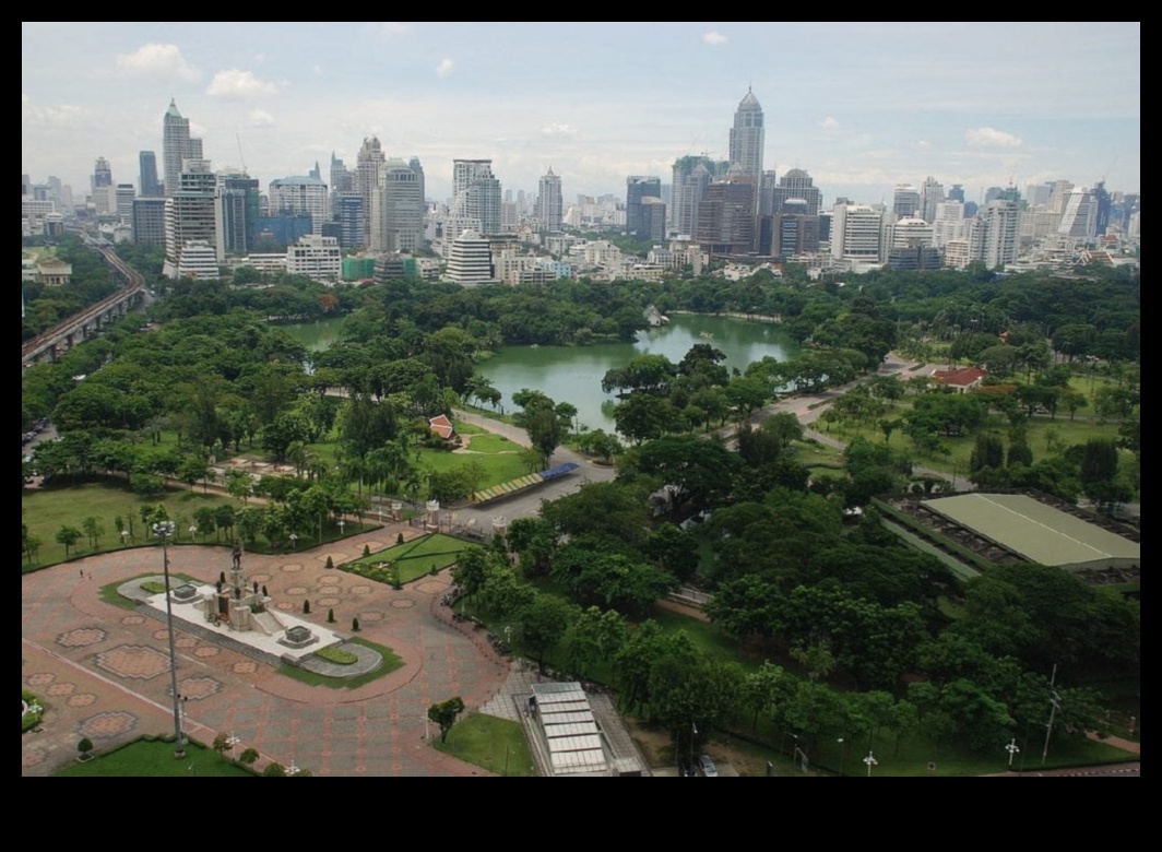 Pilsētas oāzes: parki un dārzi starp betona džungļiem